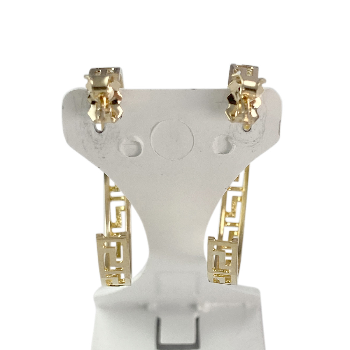 Boucles d'oreilles d'occasion or 375 - vue 3