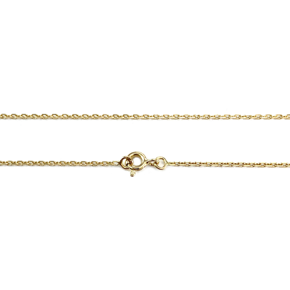 Chaine d'occasion or 750 jaune maille forçat 46 cm - vue 3