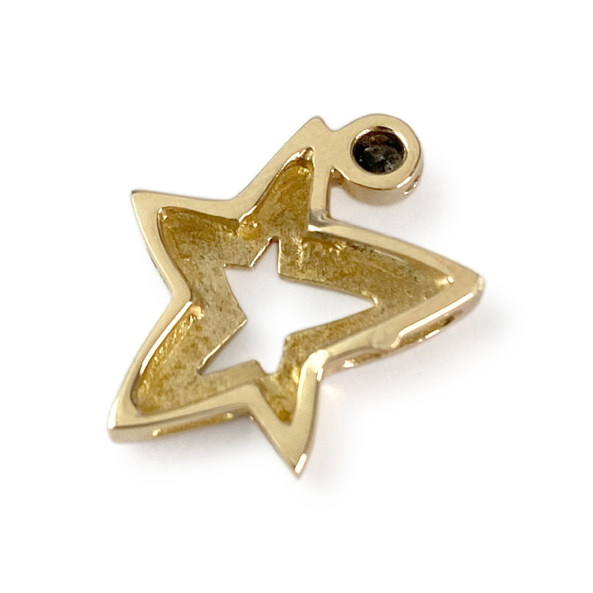 Pendentif d'occasion or 750 jaune diamant - vue 2
