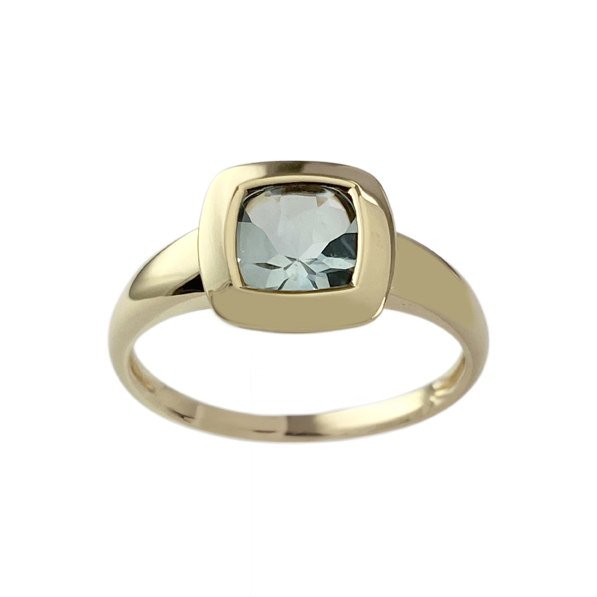 Bague d'occasion or 750 jaune topaze