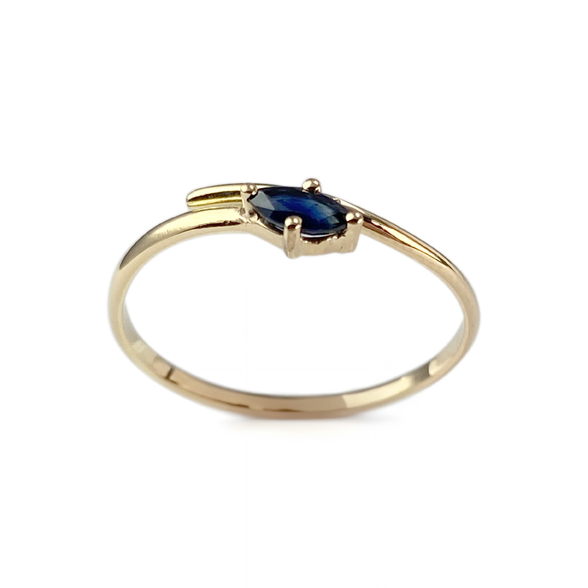 Bague d'occasion or 750 jaune saphir