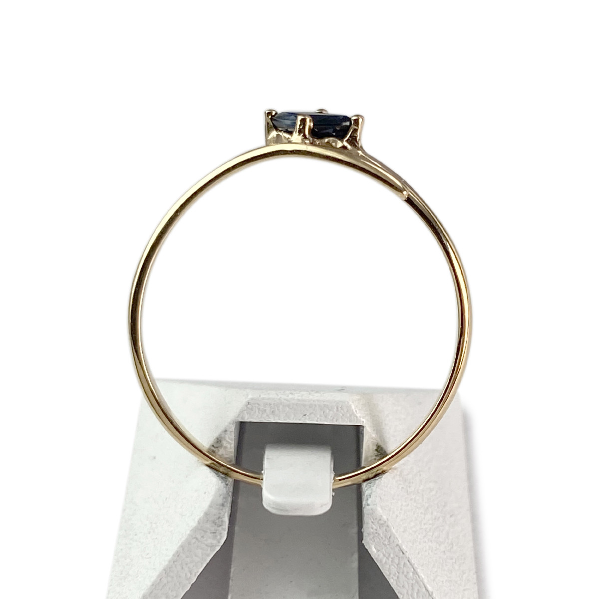 Bague d'occasion or 750 jaune saphir - vue 3