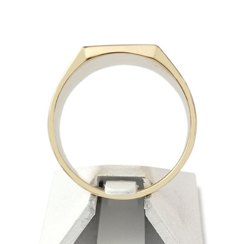 Chevalière d'occasion or 750 jaune