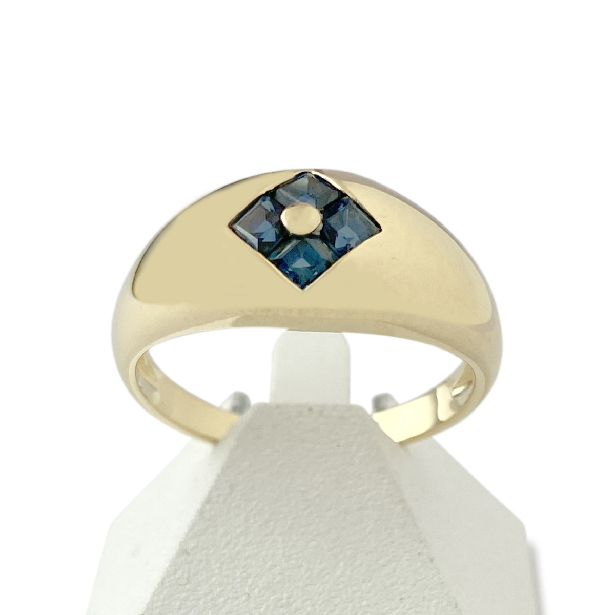 Bague d'occasion or 750 jaune saphirs