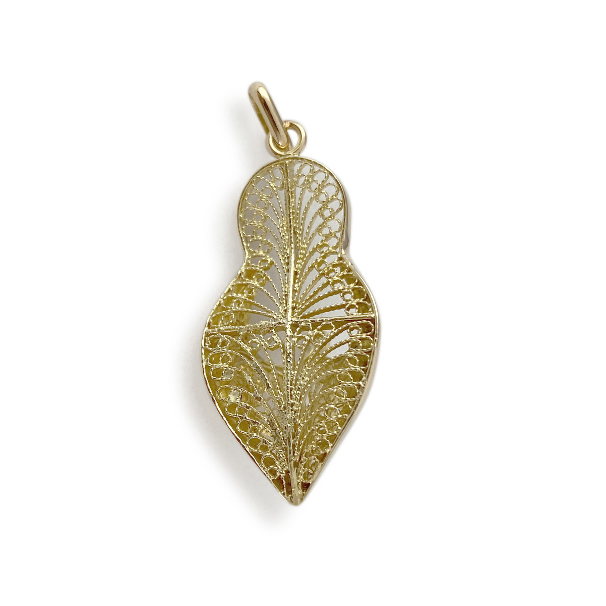 Pendentif d'occasion or 750 jaune - vue 2
