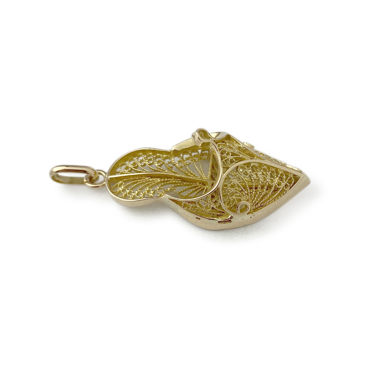 Pendentif d'occasion or 750 jaune - vue 3