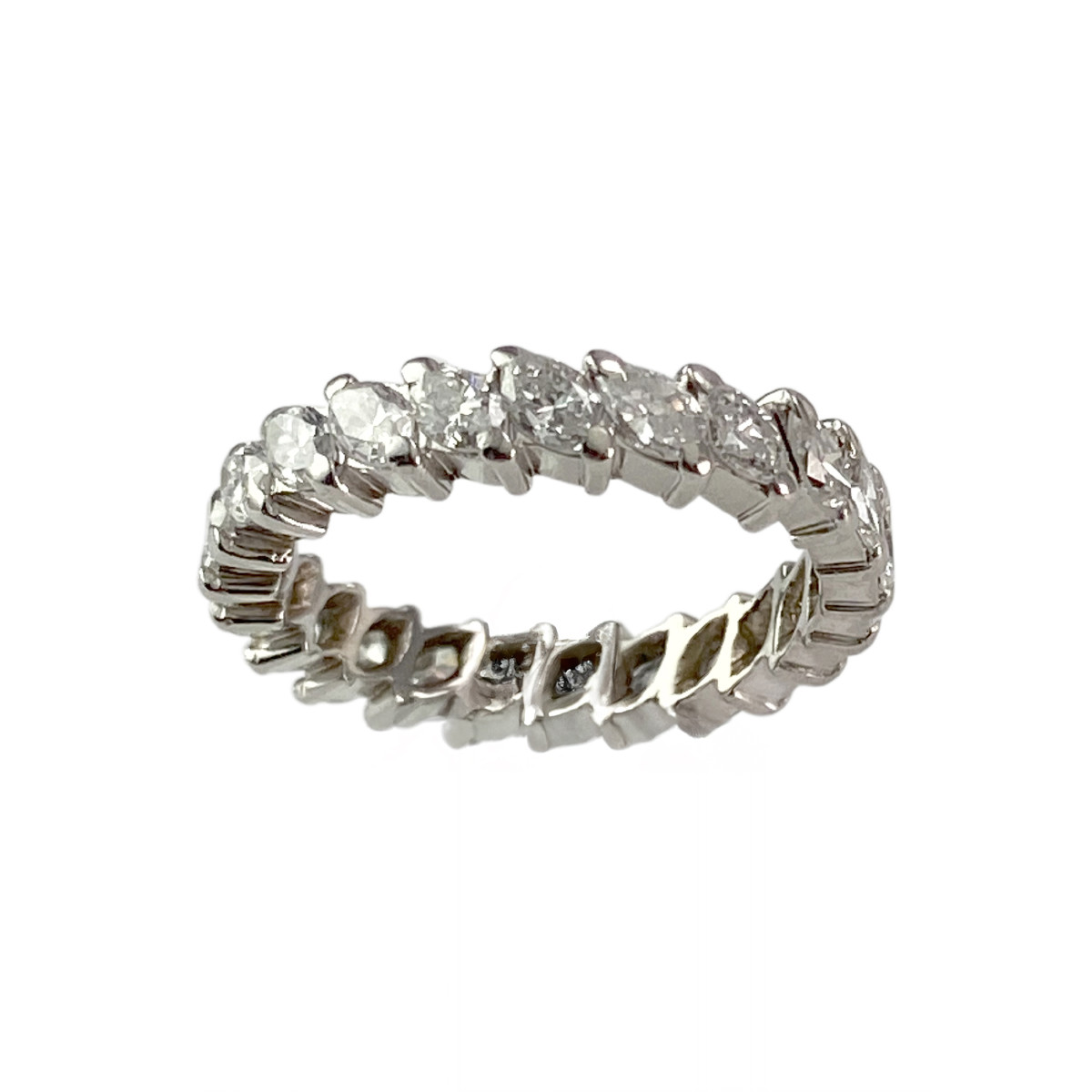 Bague d'occasion platine 950 diamants