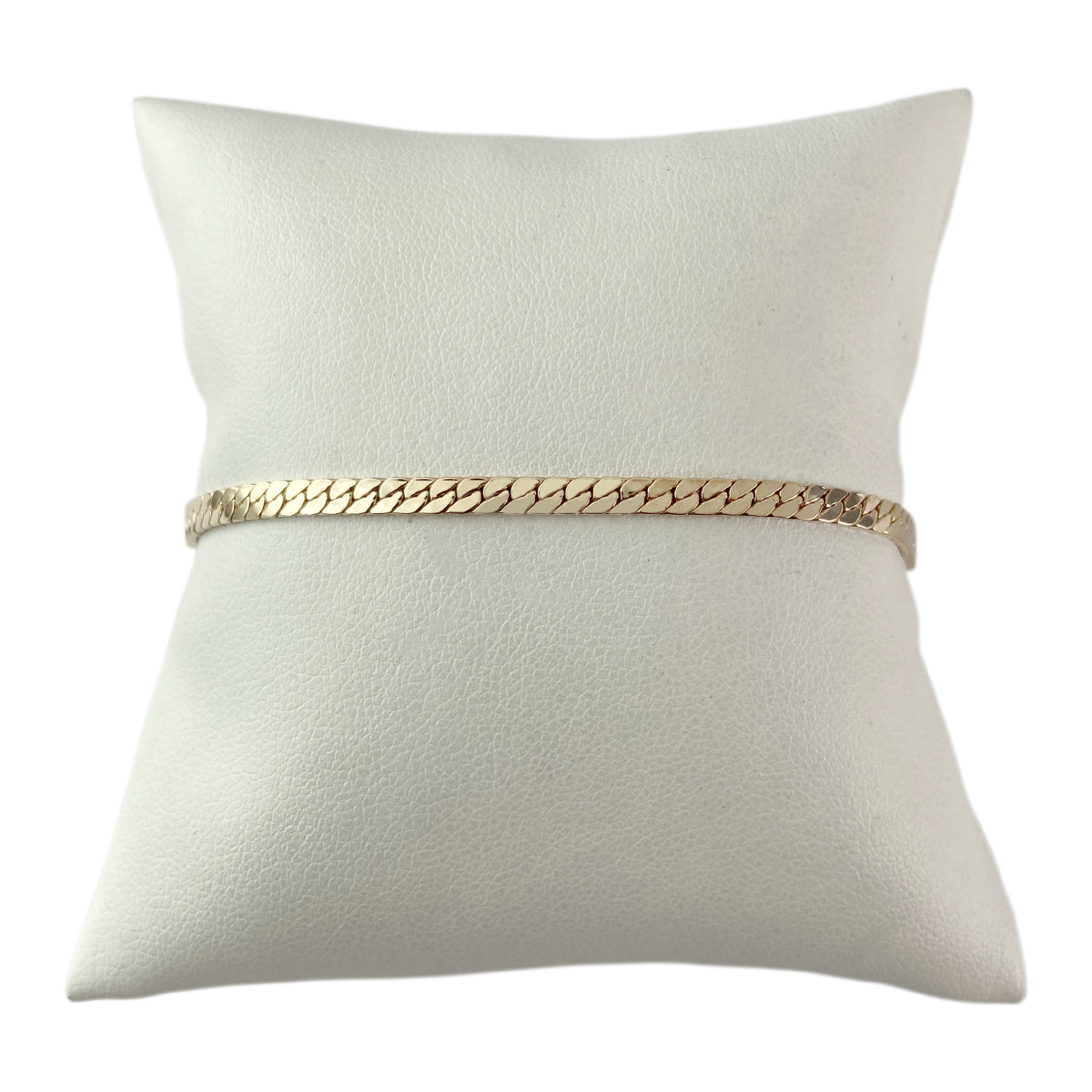 Bracelet d'occasion or 585 jaune maille anglaise 20 cm