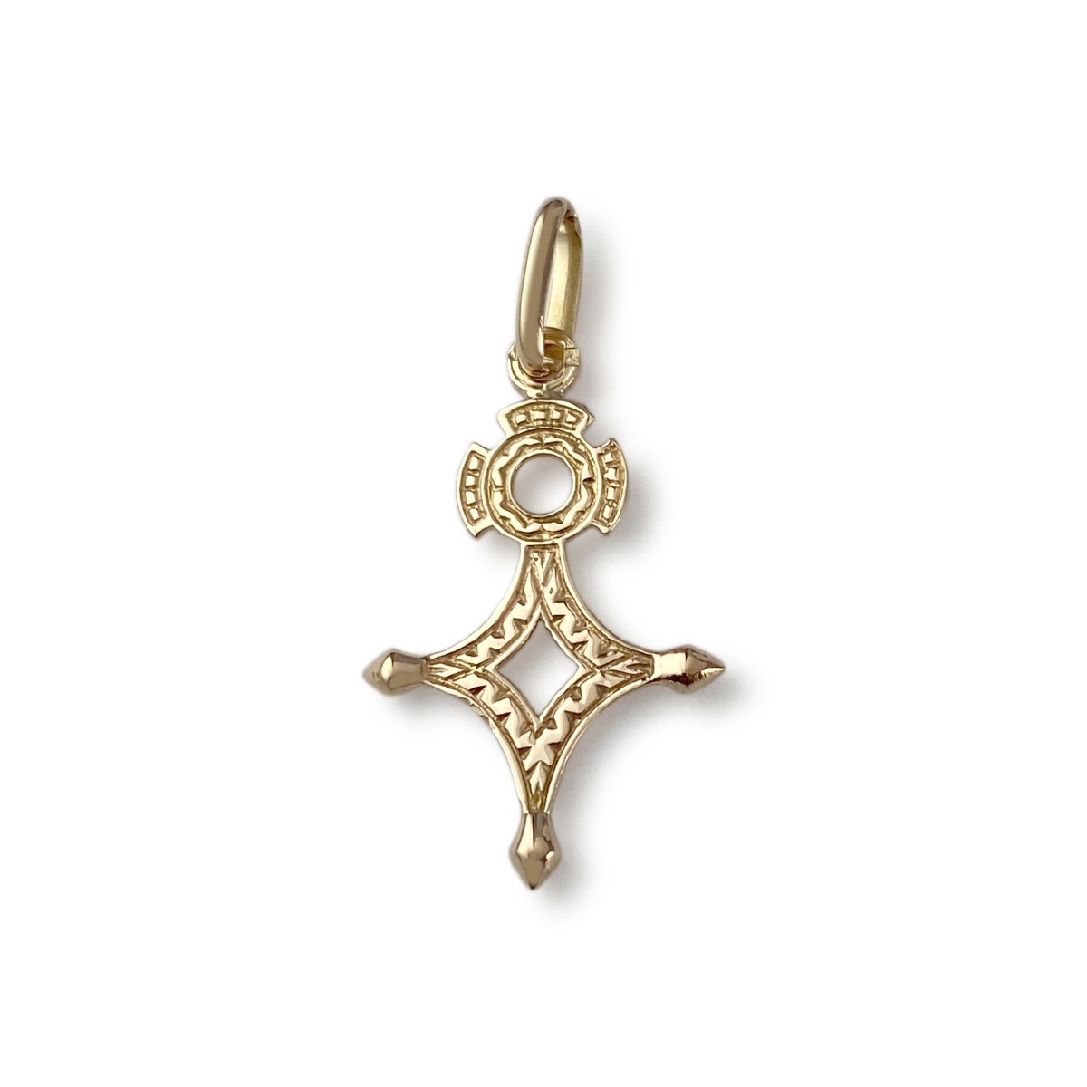 Pendentif d'occasion or 750 jaune - vue 2