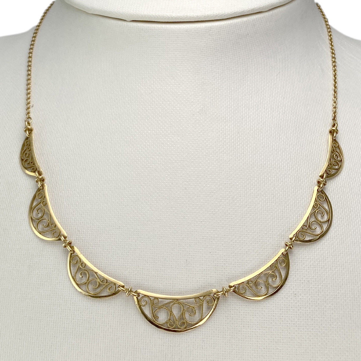 Collier d'occasion or 750 jaune 41 cm - vue 2