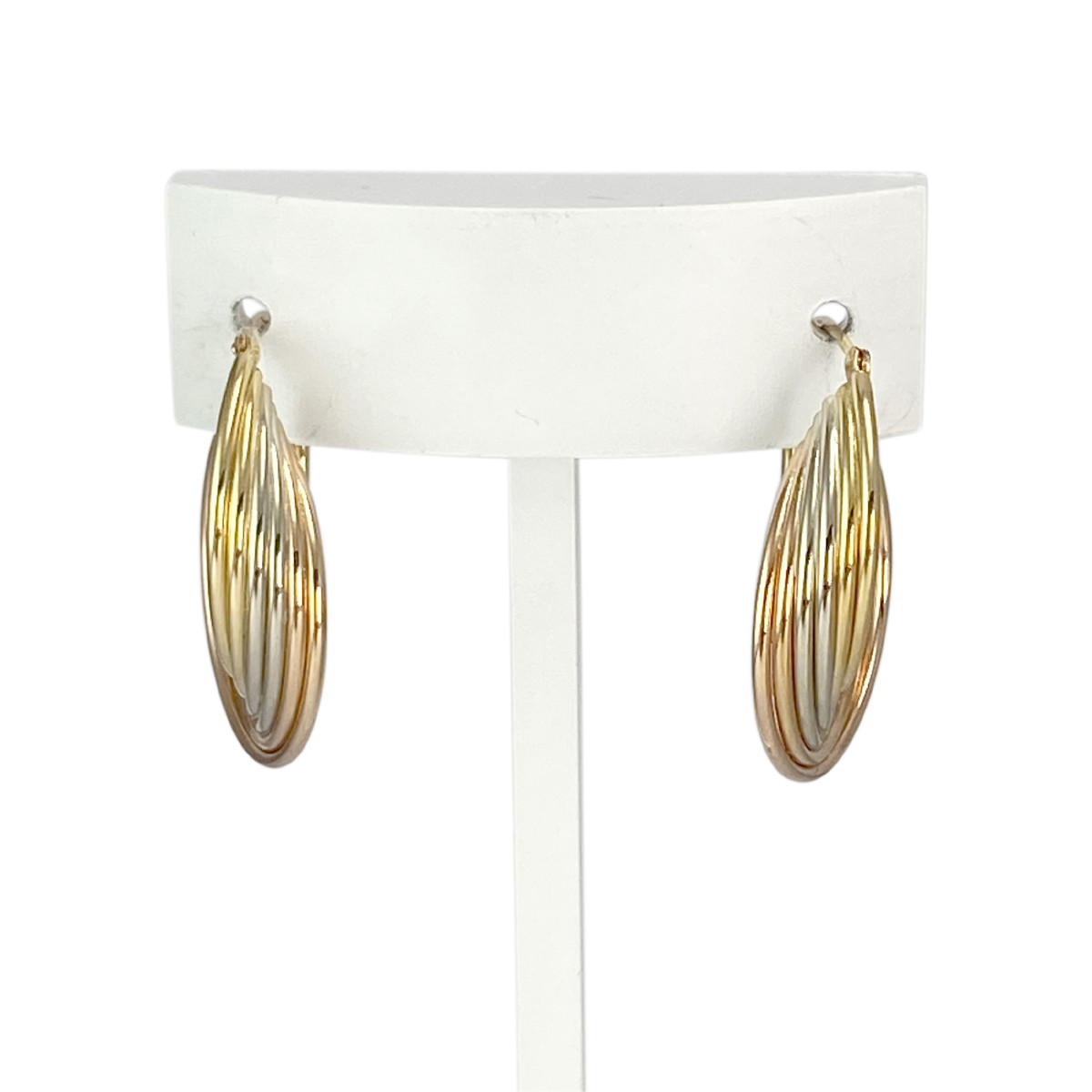Boucles d'oreilles d'occasion 3 ors 750