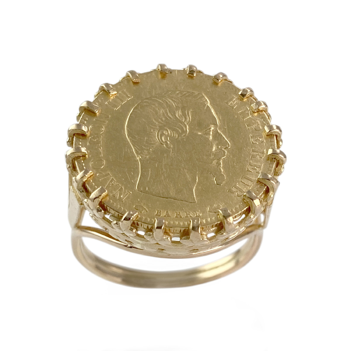 Bague d'occasion or 750 jaune