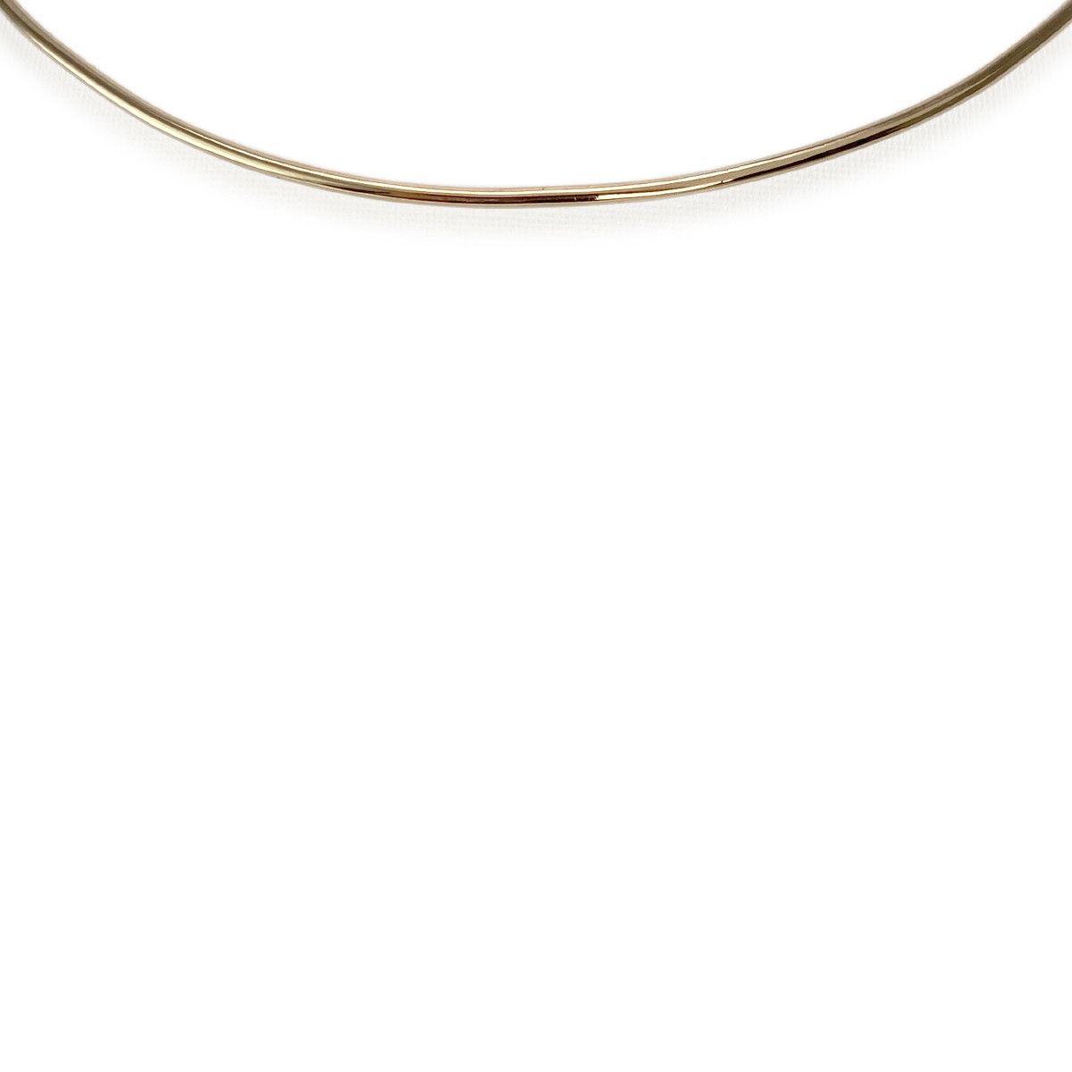Collier rigide d'occasion or 750 jaune