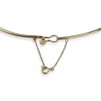 Collier rigide d'occasion or 750 jaune