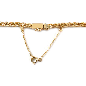 Collier d'occasion or 750 jaune maille fantaisie 44 cm