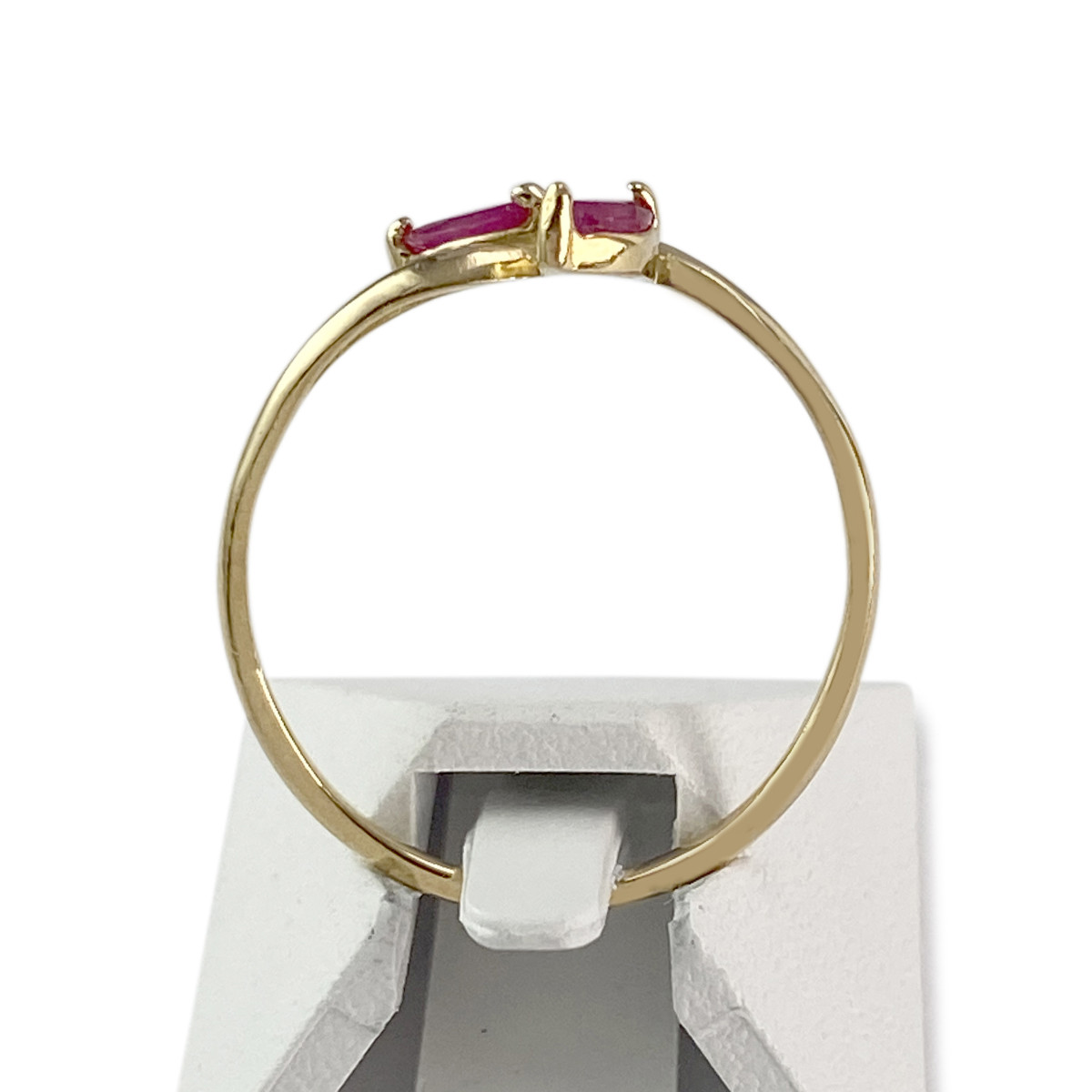 Bague d'occasion or 750 jaune rubis - vue 3