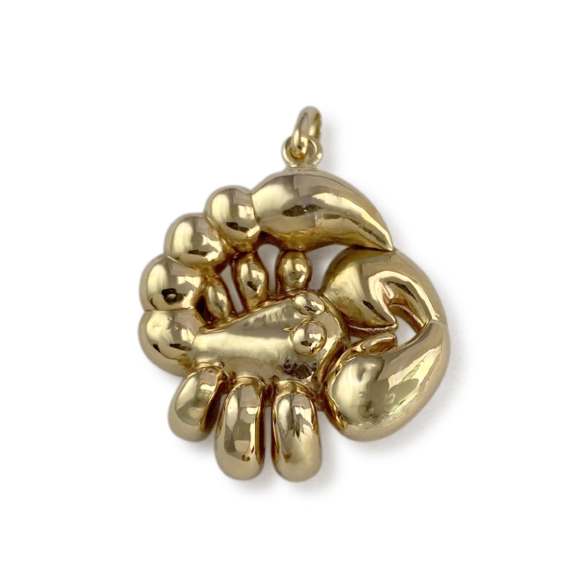Pendentif d'occasion or 750 scorpion