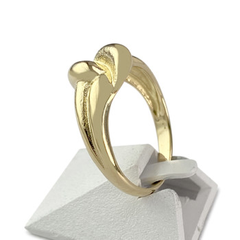 Tweedehands 750 geelgouden ring