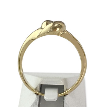 Tweedehands 750 geelgouden ring