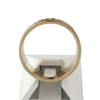 Tweedehands 750 geelgouden ring