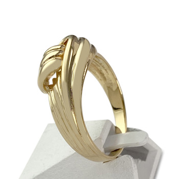 Tweedehands 750 geelgouden ring