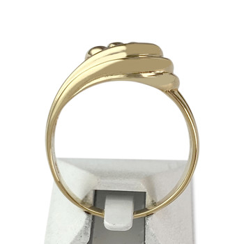 Tweedehands 750 geelgouden ring