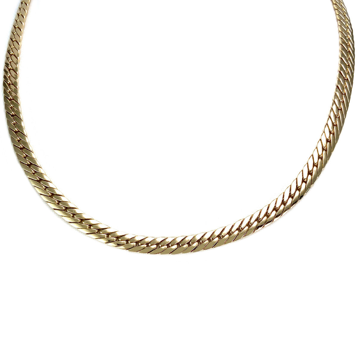 Collier d'occasion or 750 jaune maille anglaise 44,5 cm