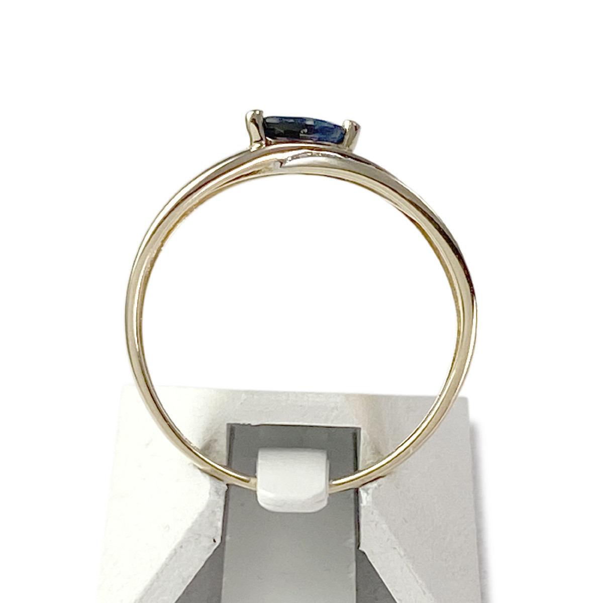 Bague d'occasion or 375 2 tons saphir - vue 3