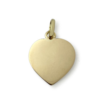 Pendentif coeur d'occasion or 750 jaune