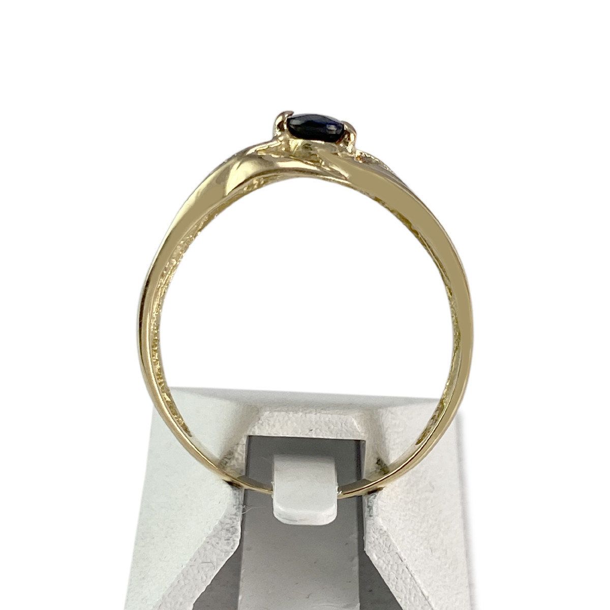 Bague d'occasion or 750 2 tons saphir - vue 3