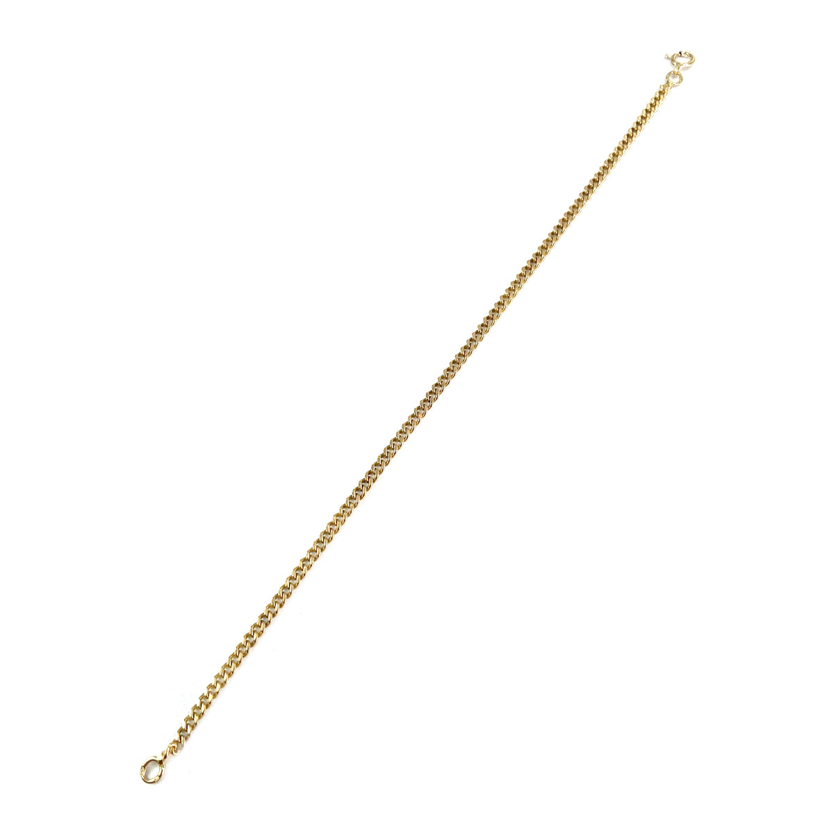 Bracelet d'occasion or 750 jaune maille gourmette 20,5 cm - vue 2