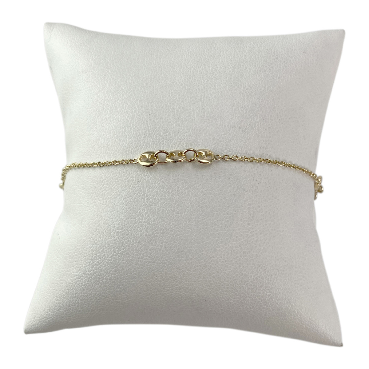 Bracelet d'occasion or 750 jaune maille fantaise 20,5 cm