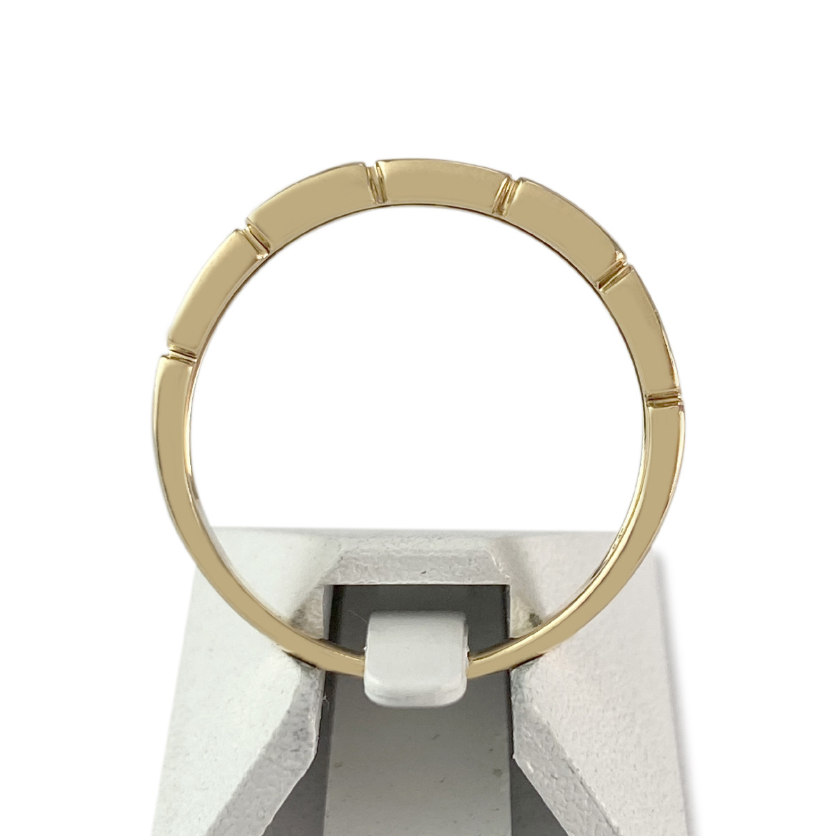Bague d'occasion or 750 2 tons diamants - vue 3