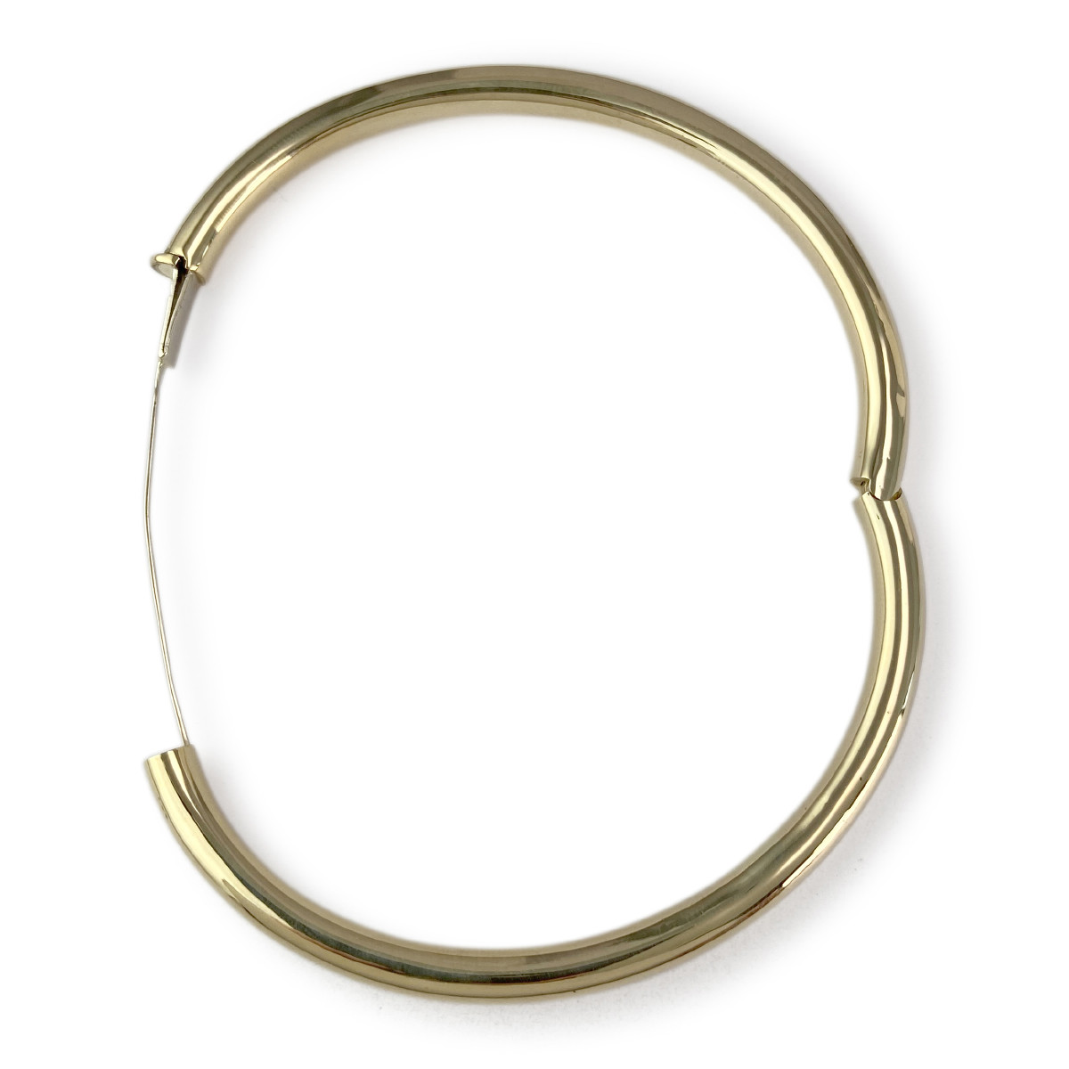 Jonc ouvrable d'occasion or 750 jaune 64 mm - vue 3