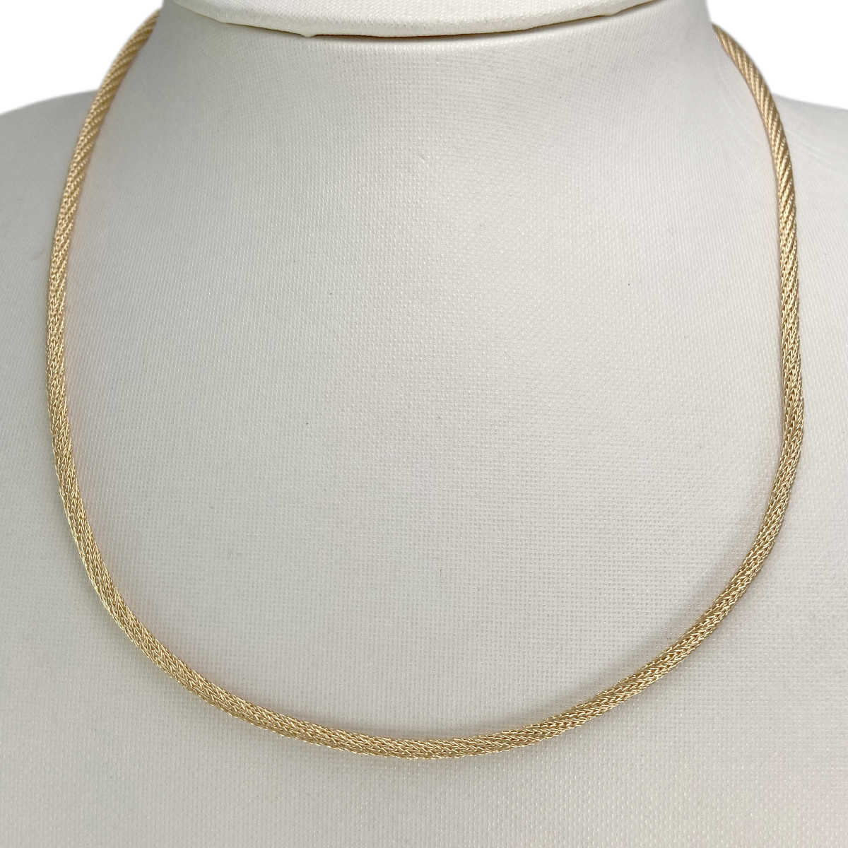 Collier d'occasion or 750 jaune maille fantaisie 45 cm - vue 2