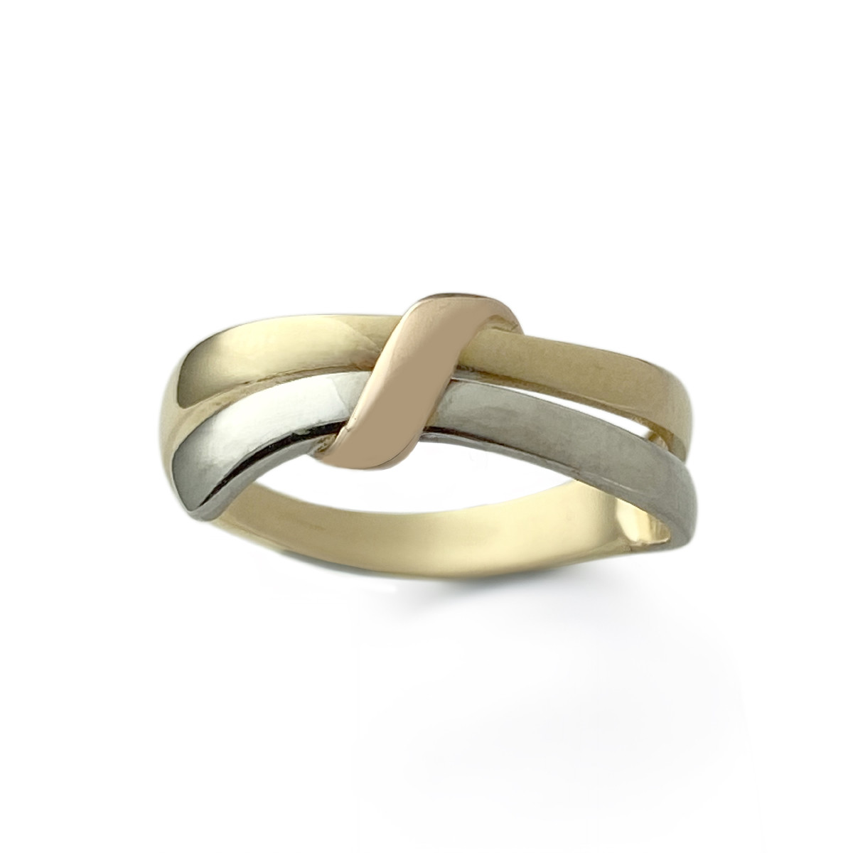 Bague d'occasion or 750 3 tons