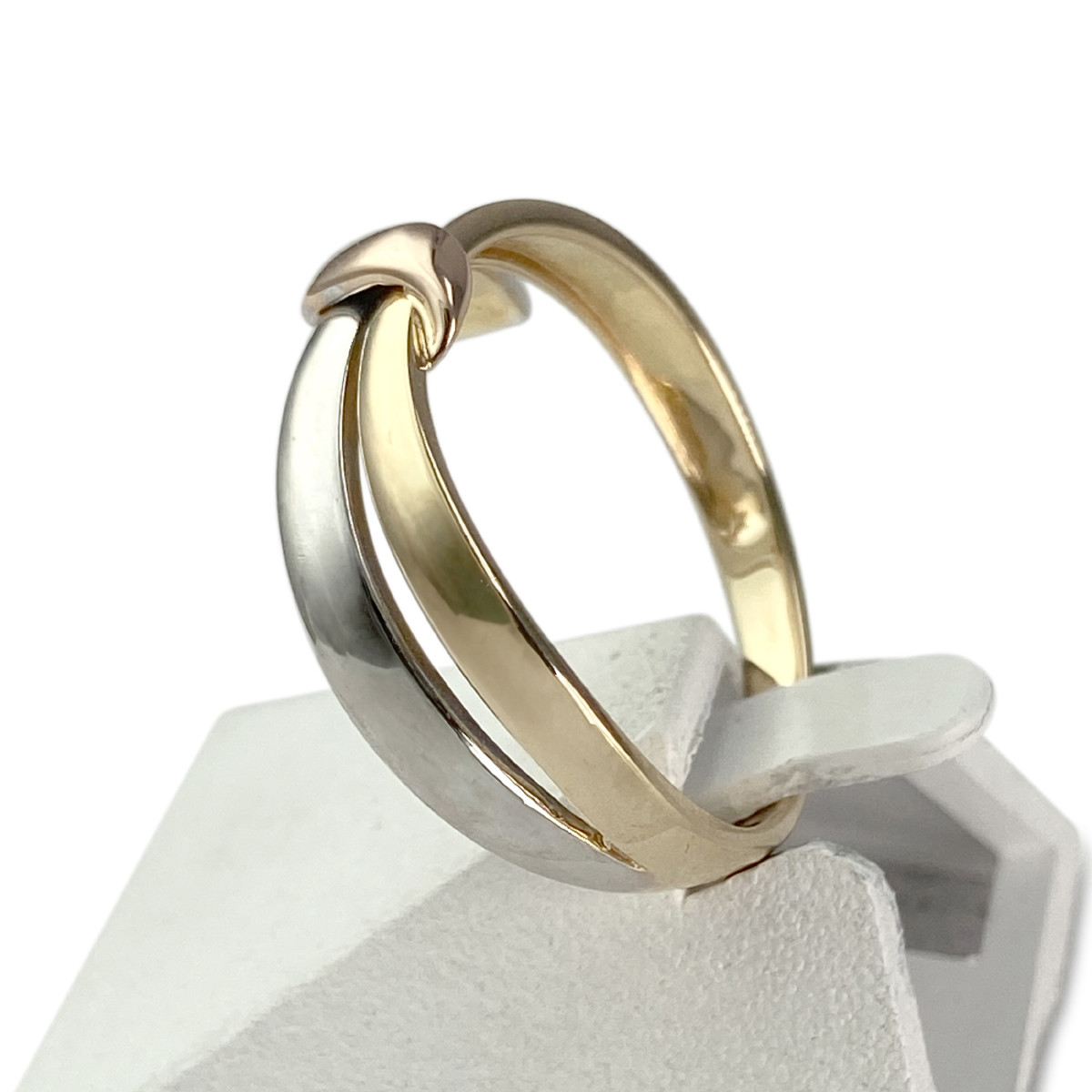 Bague d'occasion or 750 3 tons - vue 2