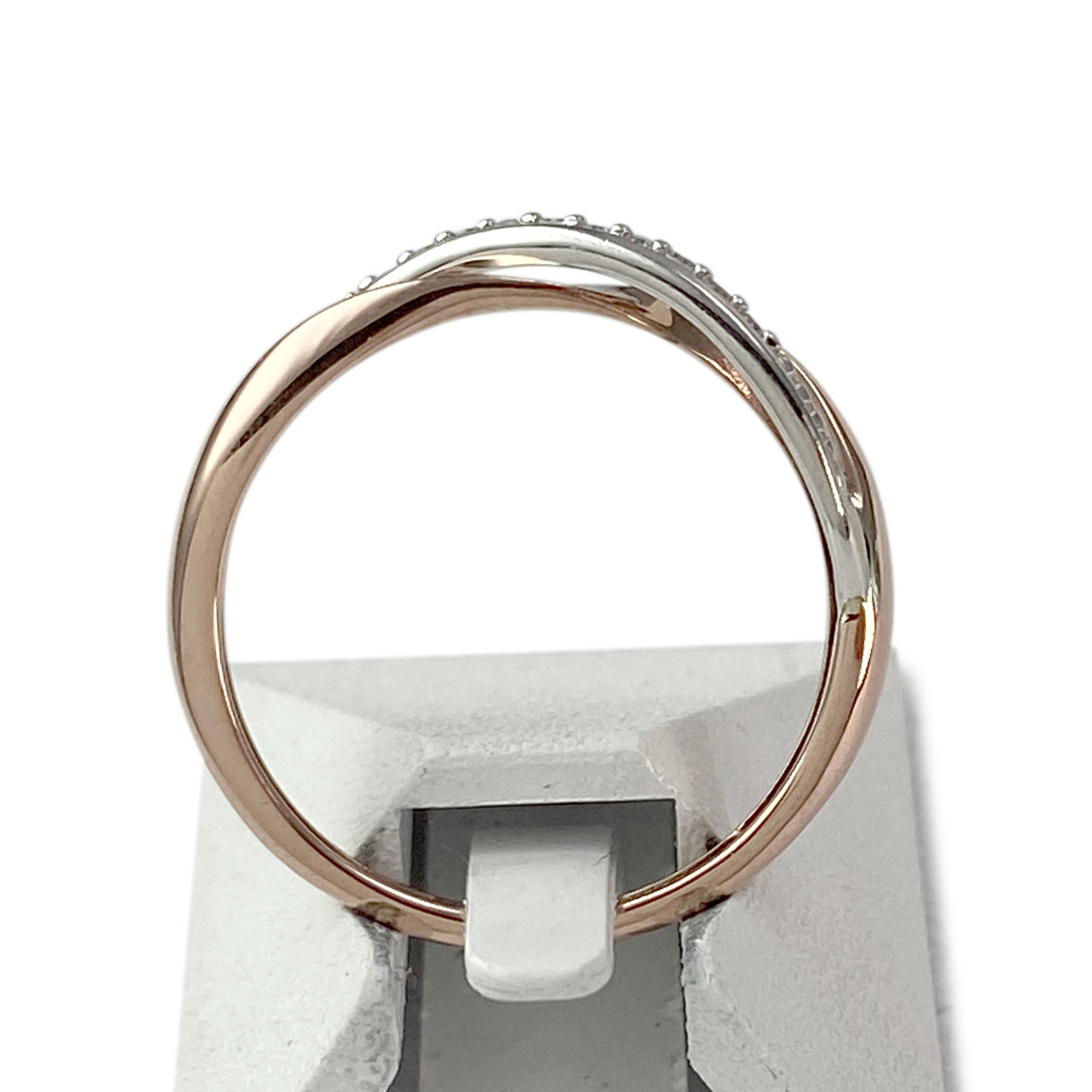 Bague d'occasion 2 ors 375 diamants - vue 3