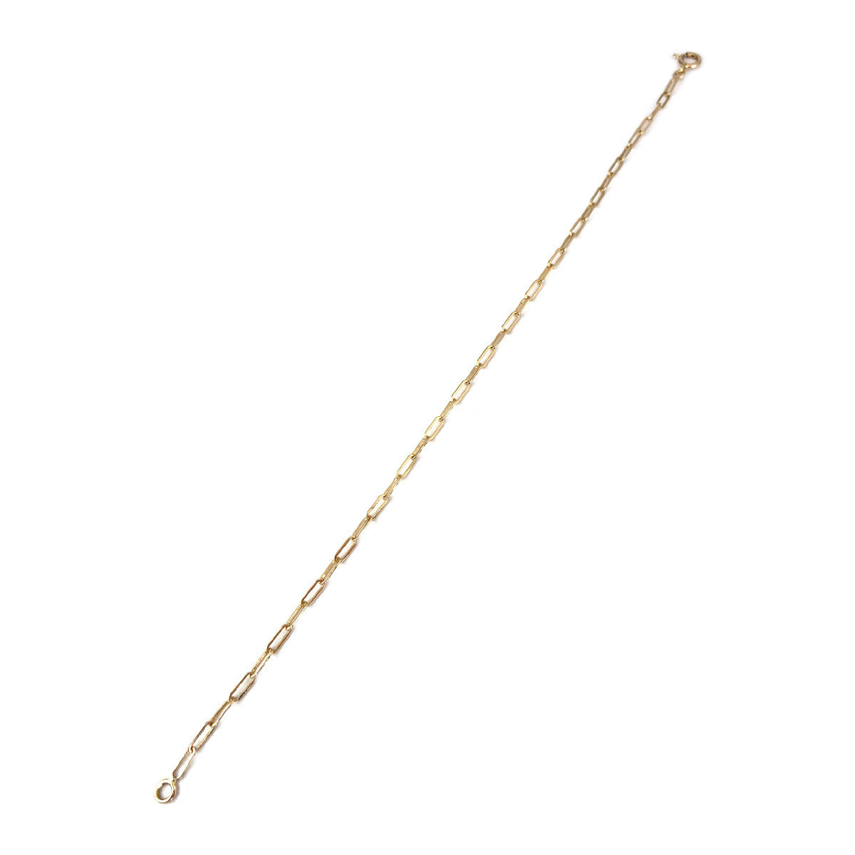 Bracelet d'occasion or 750 jaune maille fantaisie 18,5 cm - vue 2