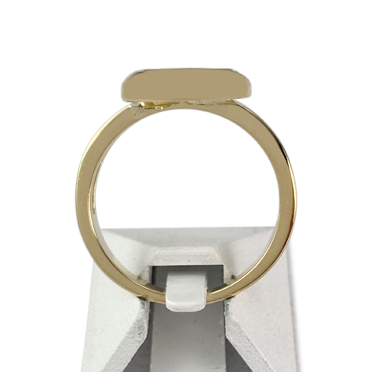 Bague d'occasion or 750 2 tons diamants - vue 3