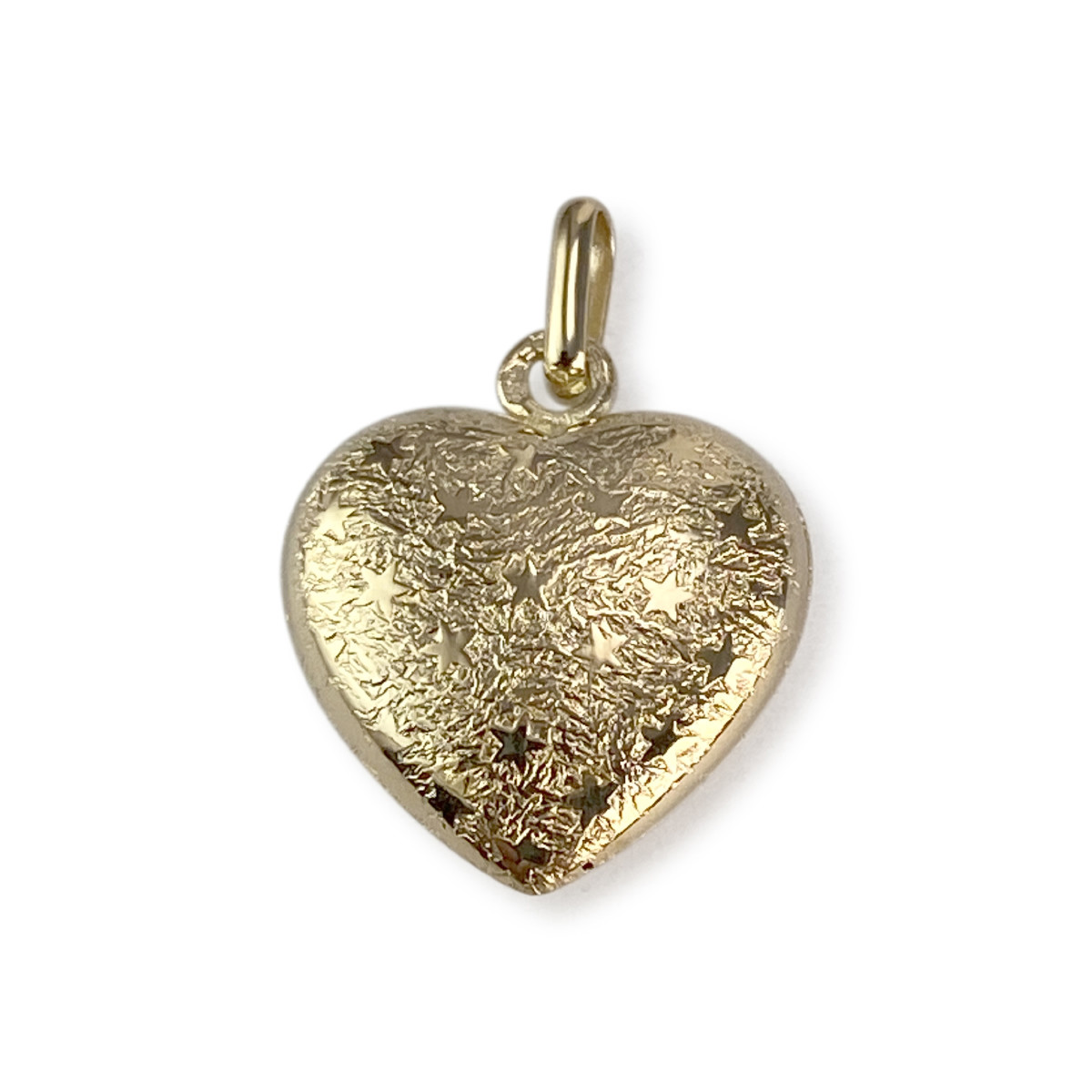 Pendentif coeur d'occasion or 750 jaune
