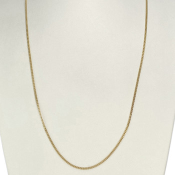 Secondhand gold chain 750 yellow chainmail 60 cm