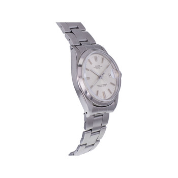 Montre d'occasion ROLEX Oyster Date mixte mouvement automatique certifié (cosc) bracelet acier