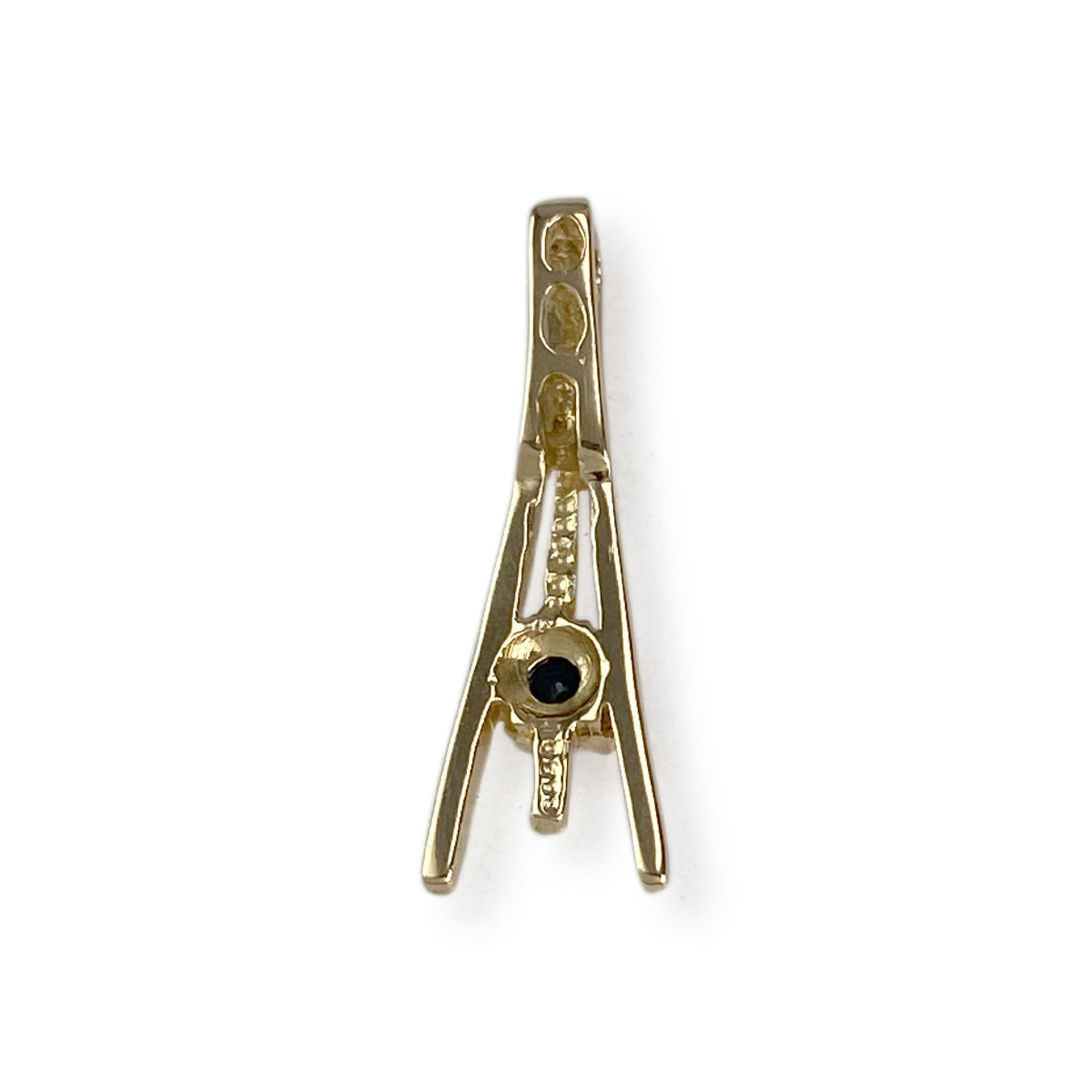 Pendentif d'occasion or 750 jaune saphir - vue 2
