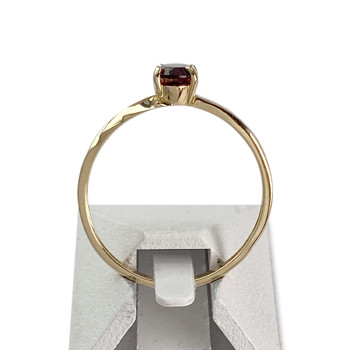 Bague d'occasion or 750 jaune grenat