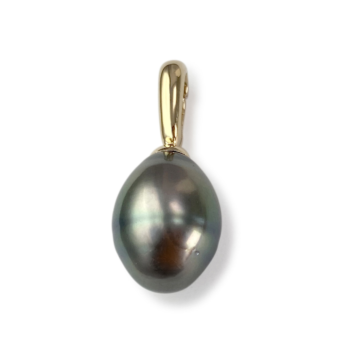 Pendentif d'occasion or 750 jaune perle de tahiti