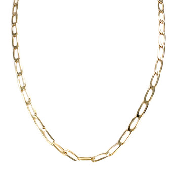 Chaîne d'occasion or 750 jaune maille cheval 51,5 cm