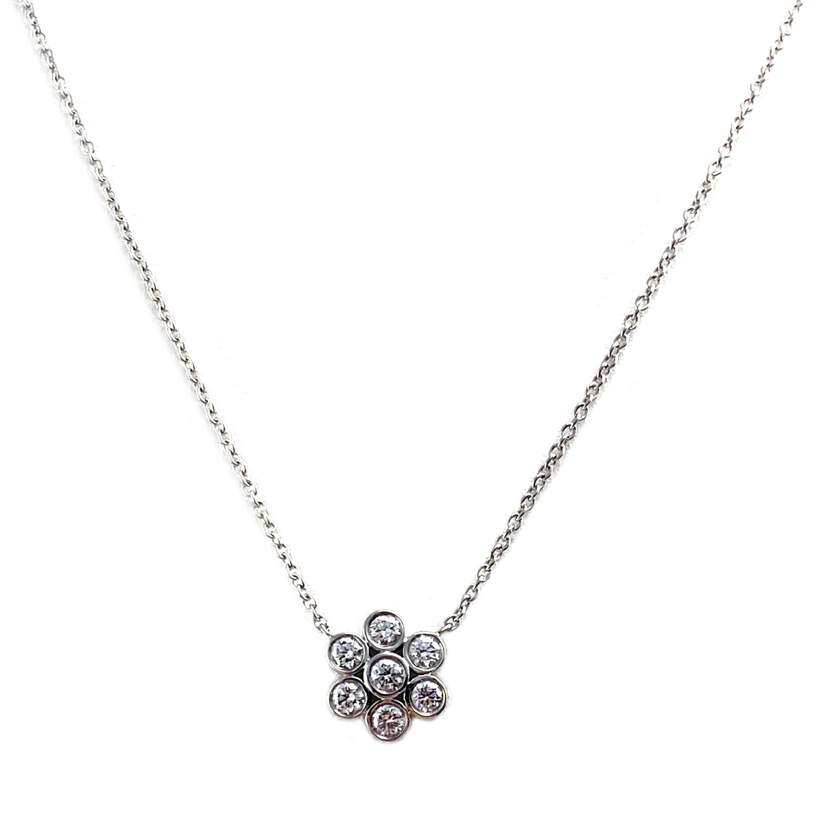 Collier tiffany & co d'occasion platine 950 diamants