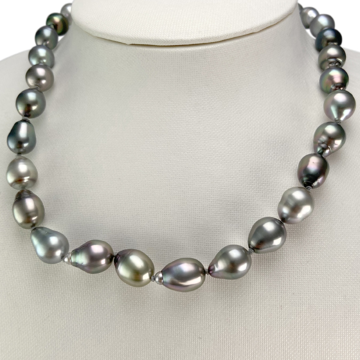 Collier d'occasion or 750 jaune perles de tahiti 43 cm - vue 2
