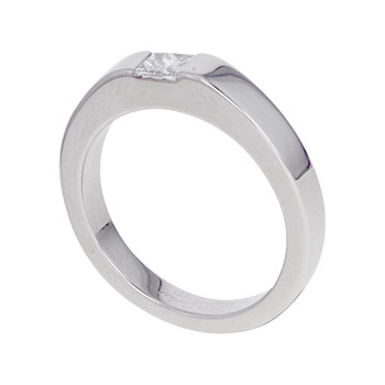 Bague d'occasion CARTIER Tank femme or blanc 750/1000